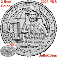 2023 PDS Eleanor Roosevelt American Women Quarters First Lady Best 3 P D S Price