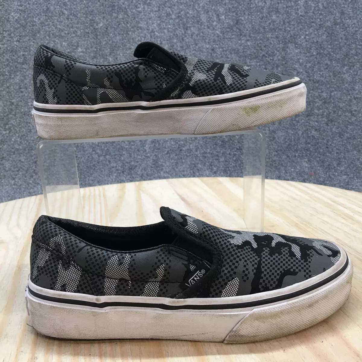 Vans camo boys cheap