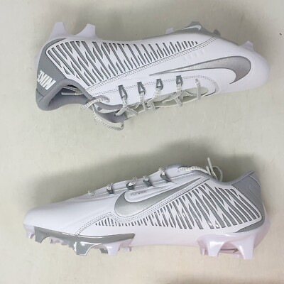 Nike Vapor Edge 360 VC Chrome White Football Cleats, Size 12  display picture 1