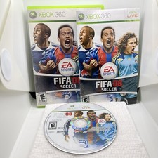 FIFA Soccer 08 - Xbox 360 Game - Complete & Tested.