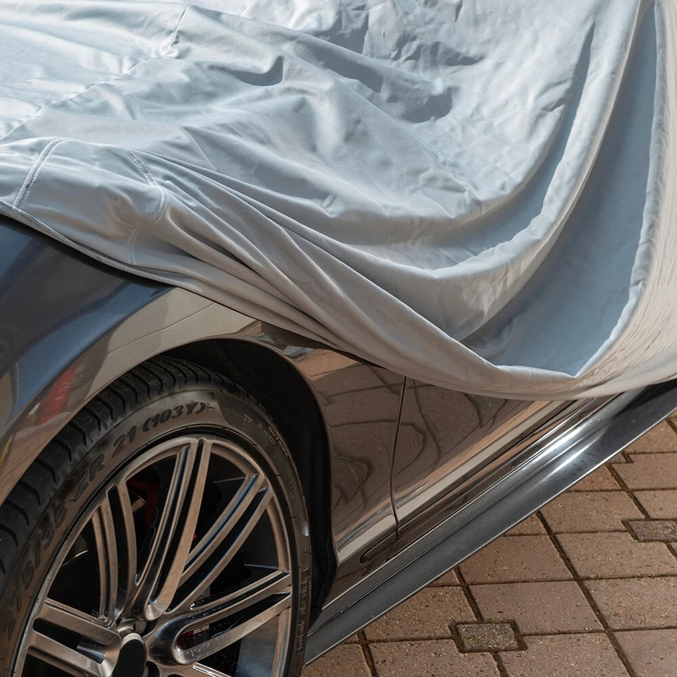 VESPA 400 OUTDOOR STRETCH CAR COVER (1957-1961) GREY 1066 - Image 3 of 4