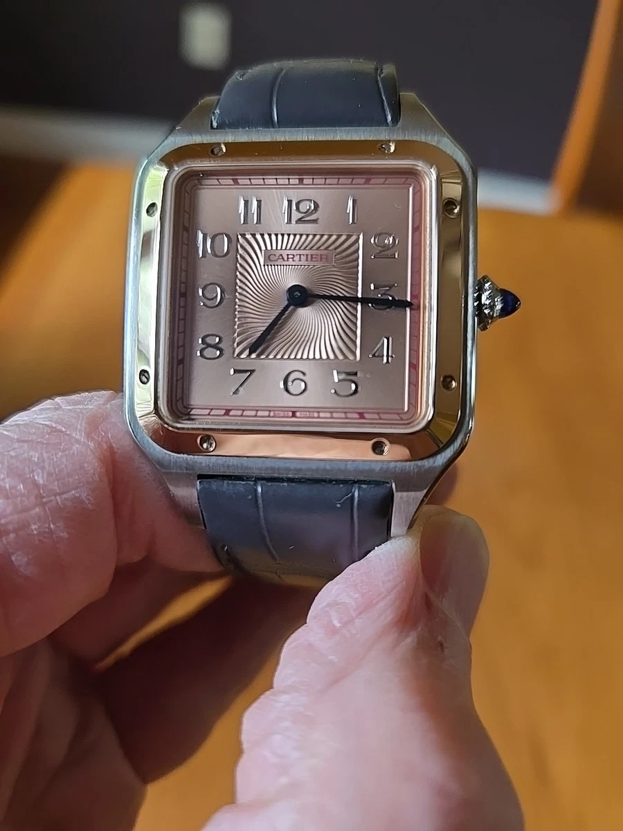 Cartier Santos-Dumont - 33.9 mm, Rose Gold for sale | eBay