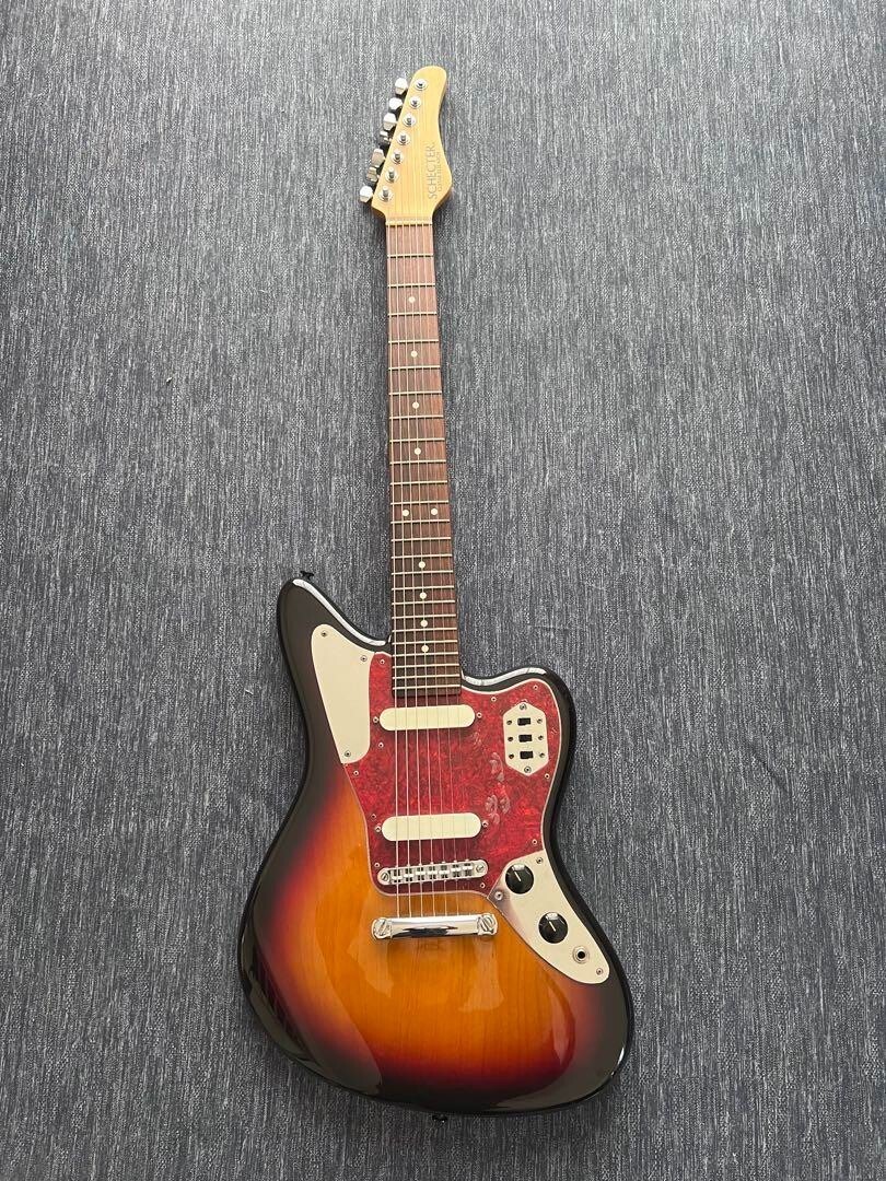 Schecter AR-07 7-String Jaguar Jazzmaster Style MIJ Guitar