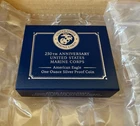 250th Anniversary Marine Corps American Eagle One Ounce Silver Proof Coin