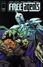 Free Agents #6A VF 2024 Stock Image