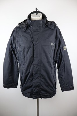 JACK WOLFSKIN PADDED JACKET MENS SIZE L JACKET MAN JACKET CASUAL VINTAGE ZIP