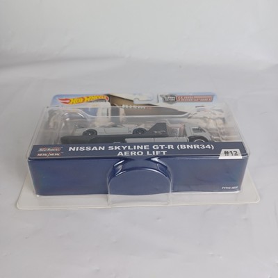 HOT WHEELS Nissan Skyline GT-R (BNR34) Aero Lift #12 Premium Team
