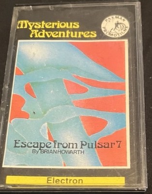 Escape From Pulsar 7 BBC Electron Spiel getestet und funktionsfähig