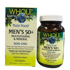 Whole Earth  Sea Men's 50 Multivitamin  Mineral 60 tablets