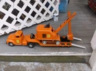 PRESS STEEL 1956 TONKA STATE HI-WAY DEPARTMENT TRUCK,TRAILER & STEAM SHOVEL NICE