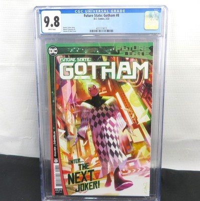 FUTURE STATE GOTHAM #8 1ST App Key CGC Graded 9.8 2022 DAMAGED
