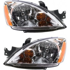 For 2004-2007 Mitsubishi Lancer Headlight Driver Passenger Pair