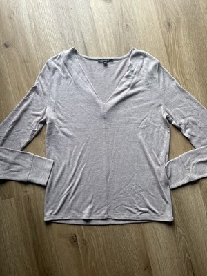 COMMA Pullover Damen Pullover Gr. DE 36 Basic Dünn Damen V Ausschnitt