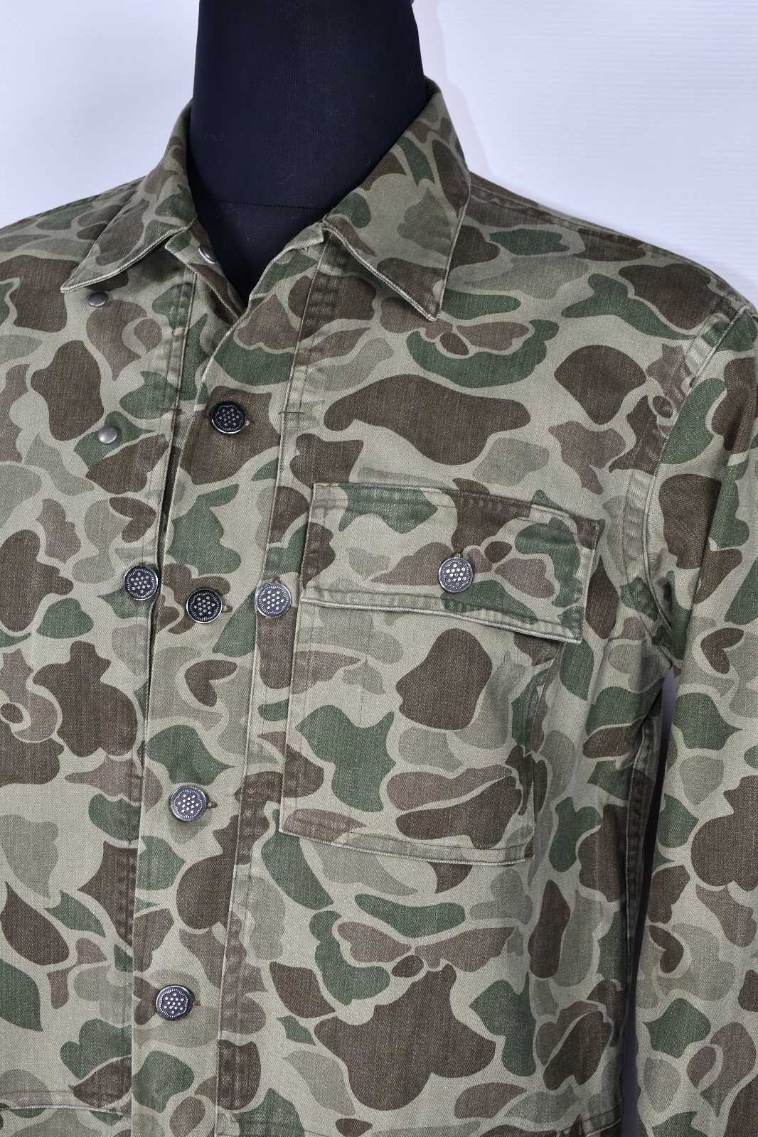 Polo Ralph Lauren Saranac Lake 2 Military Men's Jacket Green Camouflage size M thumbnail 7