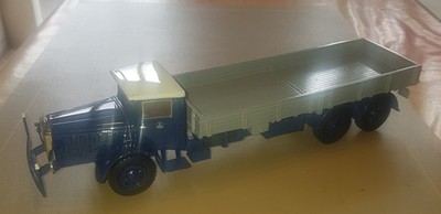 NEO Scale Models 1/43 Mercedes L10000 Pritsche 1937 blau / grau ArtNr. 46720