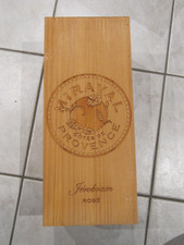 Weinkiste für Einzelflasche Miraval Cotz de Provence Jeroboam Rose  Sammlerstück