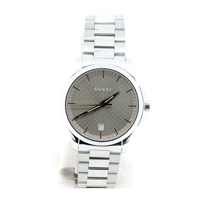 Gucci G-Timeless 126.4 Herren Quarzuhr Edelstahl aus Japan