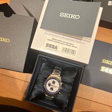 Reloj Colaboración SEIKO SEGA 65 Aniversario Plateado