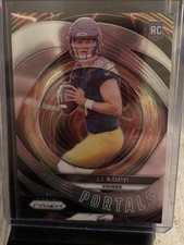 2024 Panini Prizm #7 J.J. McCarthy Portals