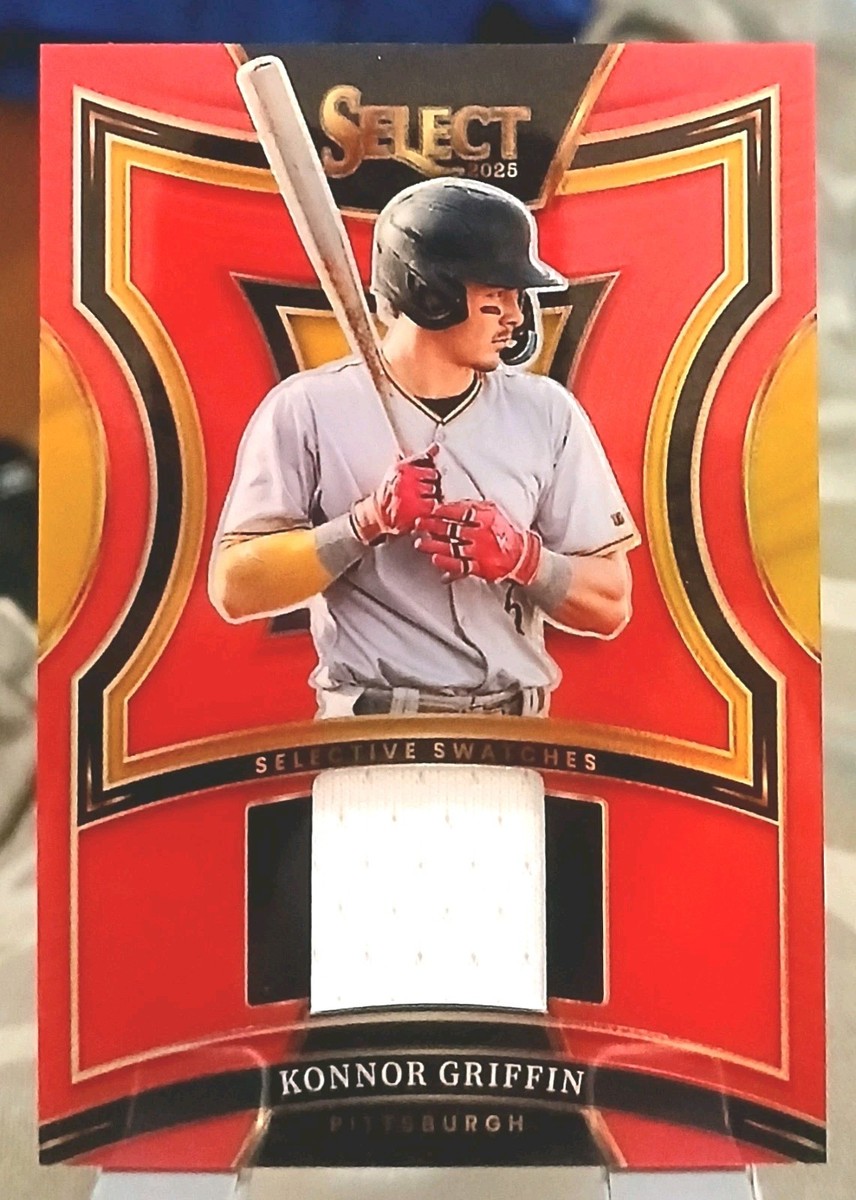 2025 Panini Select - Selective Swatches Konnor Griffin #SS-KG Red