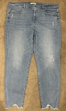 Loft made and loved women s size 18/34 skinny distressed ankle
