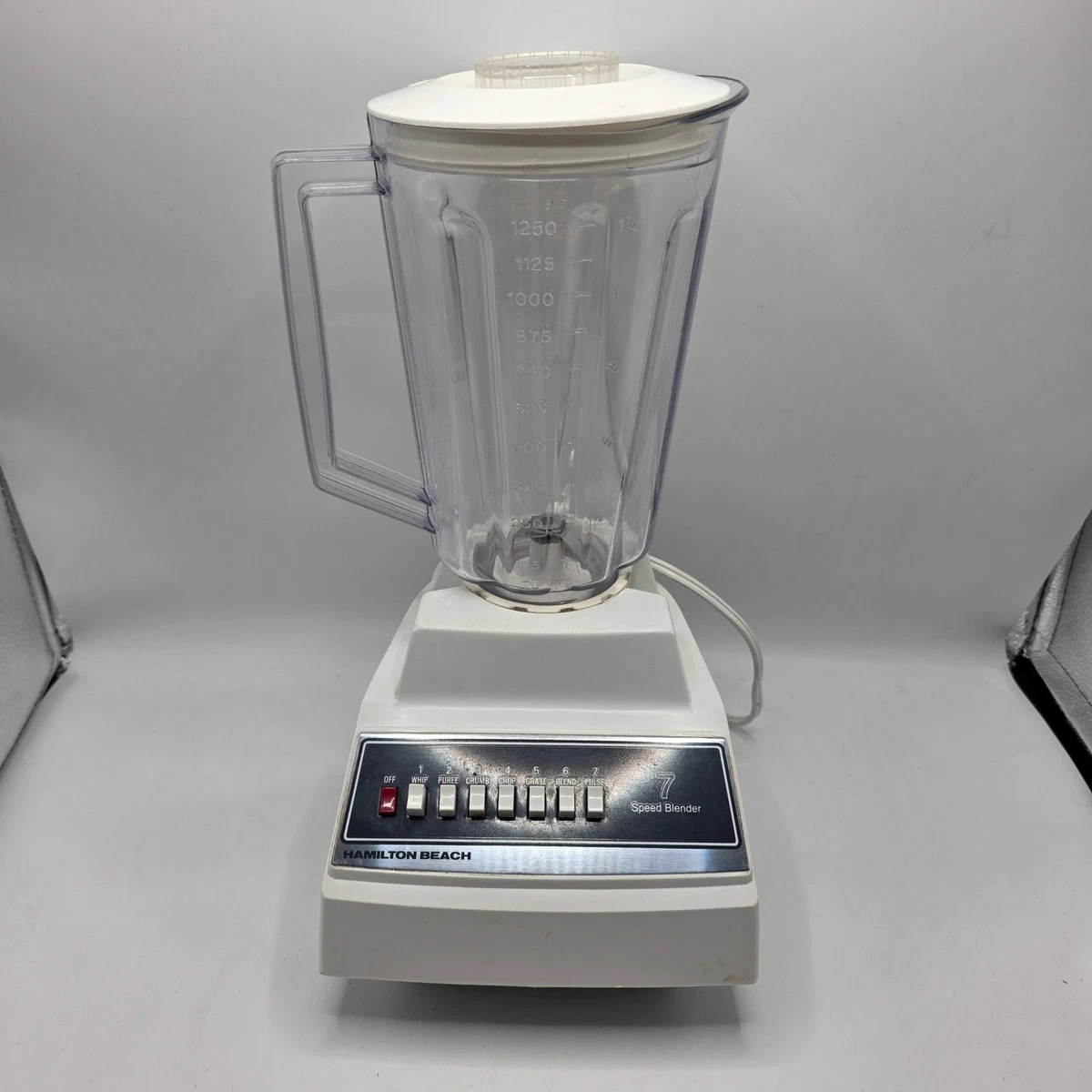 National ブレンダー 700ml ホワイト　1998年製 Hamilton Beach White Standard Blender Countertop Blenders for sale
