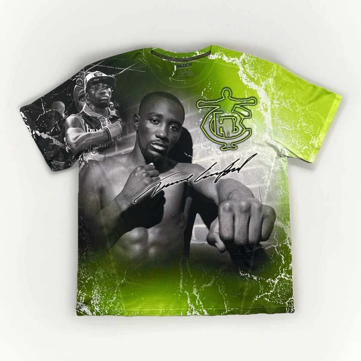 Dirty Ray Maglietta Uomo Brooklyn Boxing Gym, Cotone E Viscosa, Girocollo, Manica Corta, Casual