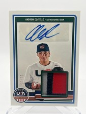 2023 PANINI STARS & STRIPES ANDREW COSTELLO 21/25 PATCH AUTO NO. SM-AC 15U