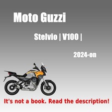 Manuale Officina Riparazione per Moto Guzzi Stelvio V100 (2024 in poi) Su USB