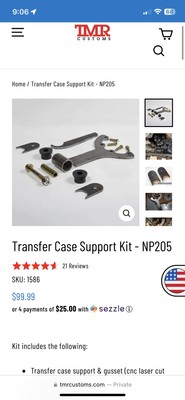 TMR Transfer Case Support Kit -NP205 | eBay