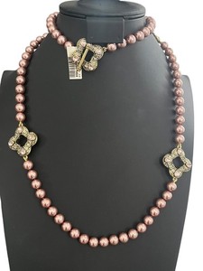Parure de colliers Heidi daus en cristal et strass F9