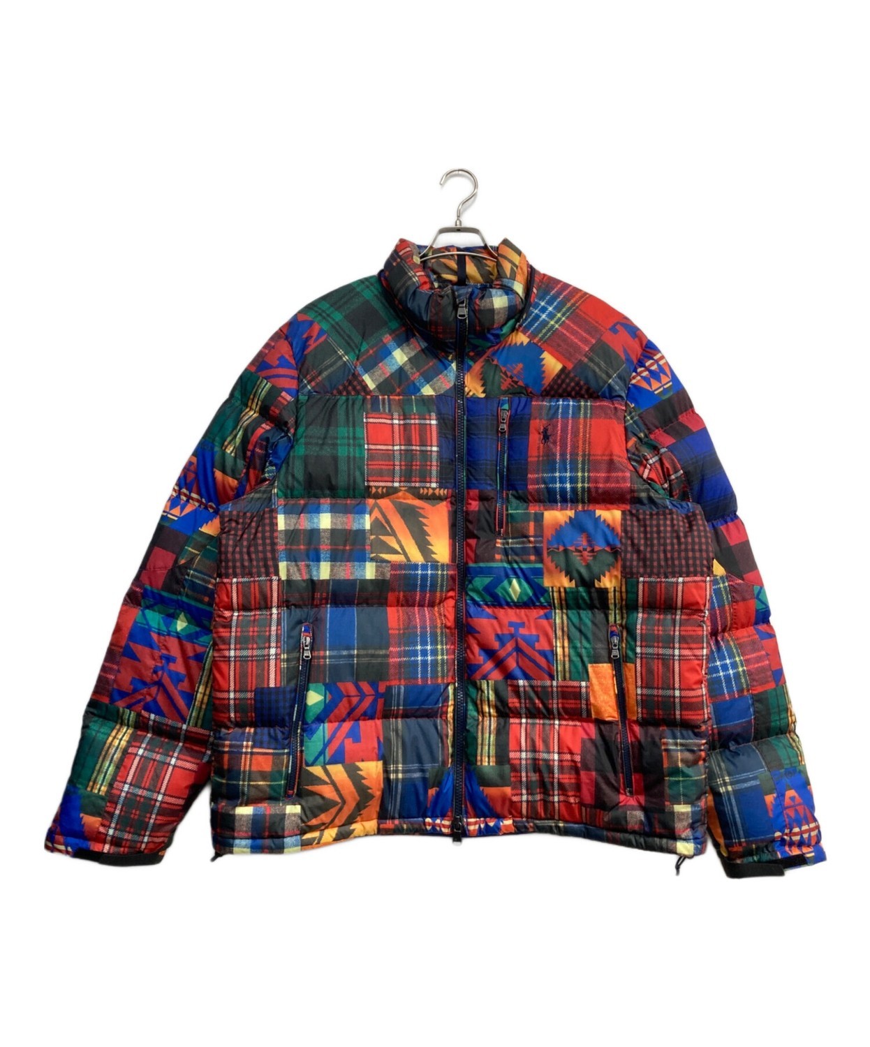 POLO RALPH LAUREN Patchwork Native Print Down Jac… - image 1
