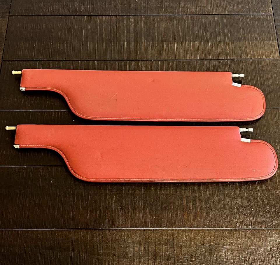 Parasoles rojos GTO Cutlass 442 Chevelle GS Skylark Nova 1964-1972 OEM Foto 2 de 4