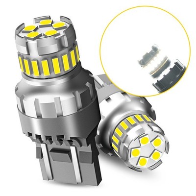 AUTOONE 7440 7441 LED Turn Signal DRL Parking Light Bulbs Super Bright White