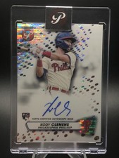 Kody Clemens 2023 Topps Pristine Auto /99 RC Rookie Card #PA-KC Twins Incased. rookie card picture
