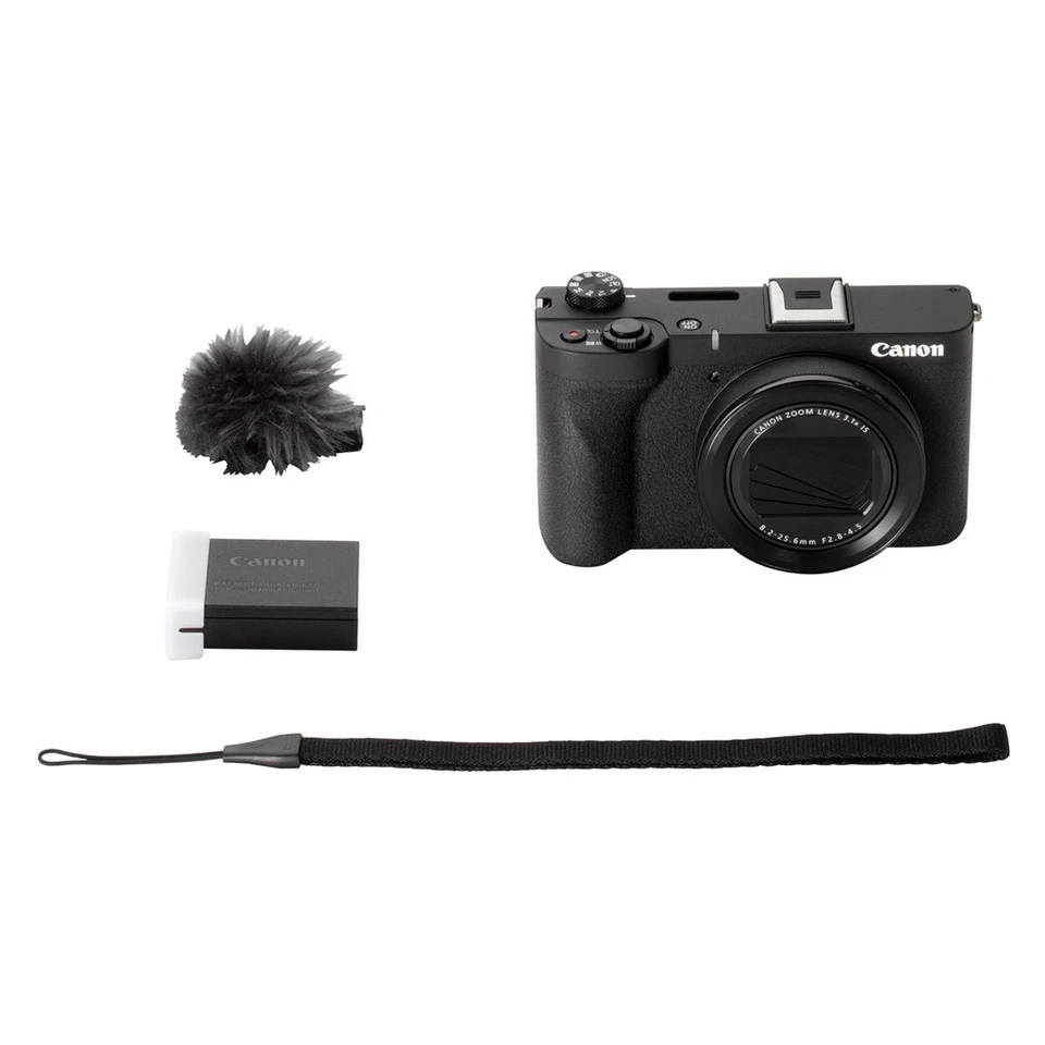 Canon PowerShot V1 Vlog-Kamera mit Ultraweitwinkel f/2.8-Objektiv NEU - Bild 3 von 3