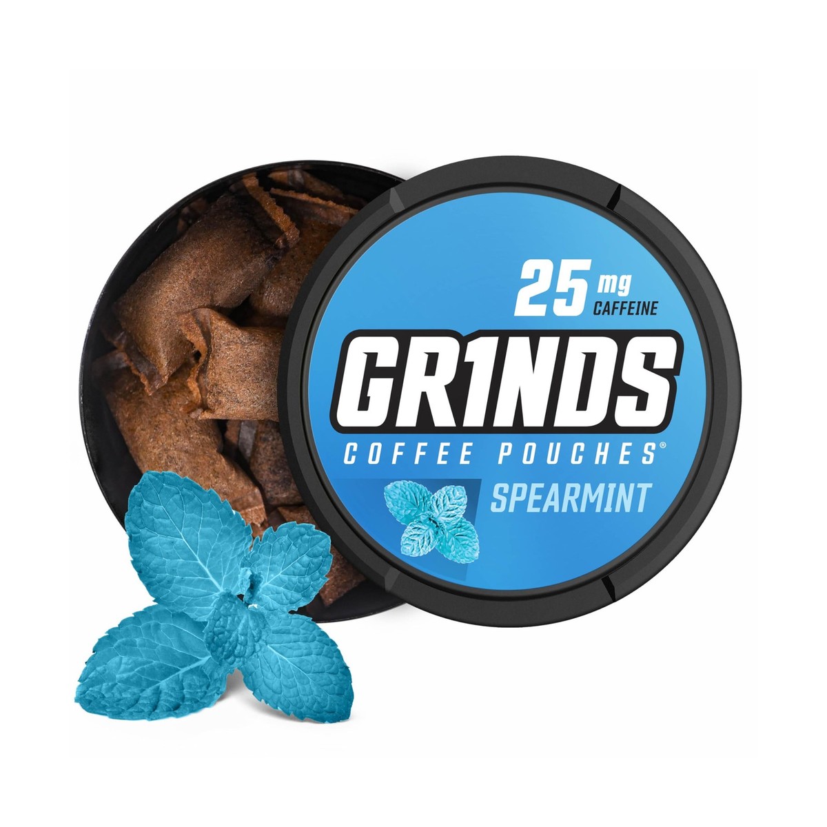coffee grind chewing tobacco Grinds Coffee Pouches | Tobacco Free, Nicotine Free Healthy Alternative | 6  C