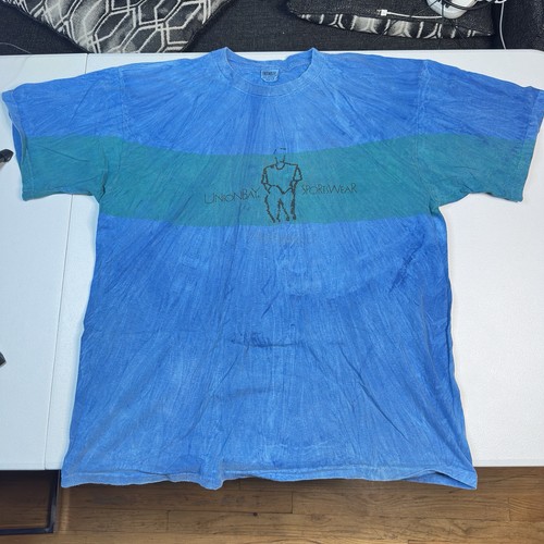 Vintage Unionbay Blue T-Shirt Mens Big USA