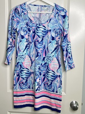 New Lilly Pulitzer Dress Beacon Cotton Twilight Blue 3/4 Sleeve Size XS | eBay New Lilly Pulitzer Dress Beacon Cotton Twilight Blue 3/4 Sleeve Size XS | eBay