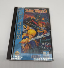 SEGA Dark Wizard (Sega CD, NTSC-U/C) MA-13 Disc in Jewel Case and Manual