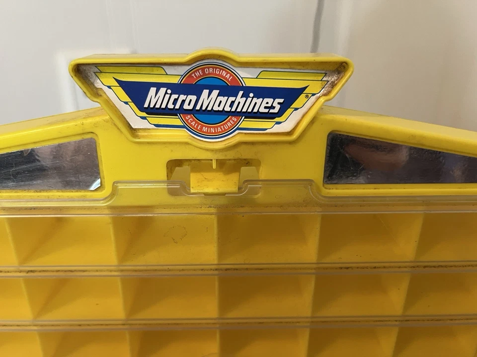 Vintage Galoob Micro Machine Case Cars And Extras More Than 65 Vehicles & Track - Image 2 of 4
