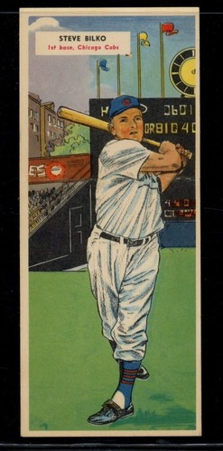 Steve Bilko, Bob Milliken 1955 Topps Doubleheaders card