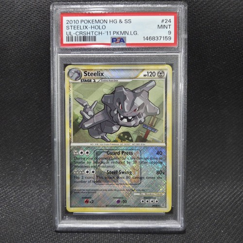 Steelix graded PSA 9 for sale on eBay