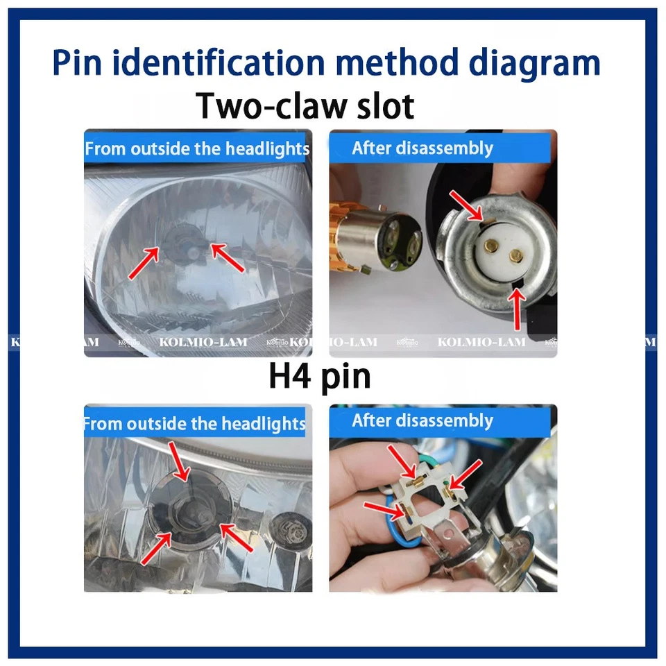 Apto para Motocicleta Faro Bombilla LED Ojo de Ángel Super Brillante Fuerte Flash Yamaha Foto 3 de 4