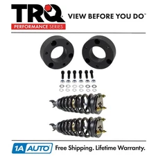TRQ Front Strut & Spring Set Driver & Passenger Sides For 06-08 Dodge Ram 1500