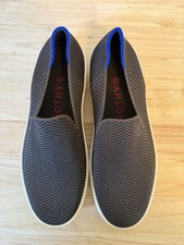 Rothy s The Original Sneakers Slip On Brown Herringbone Womens Shoes Size 7