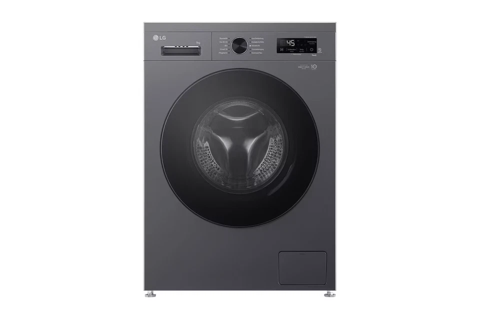 LG F4WB309YB Waschmaschine Dark Stone 9 kg 1310 UMin Unterbau Steam Inverter