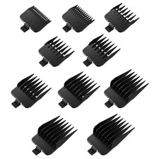 10 Professional Hair Clipper Guards Cutting Guide from 1/16Inch to 1Inch 1.5-25M