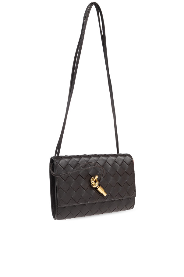 Bottega Veneta - Women - Shoulder bag "Andiamo" - Brown thumbnail 4