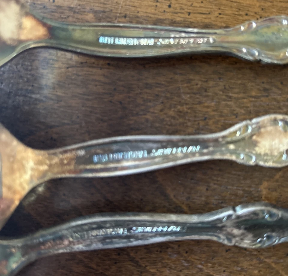 Juego de 3 utensilios para servir cubiertos International Interlude Silverplate 1971 Foto 3 de 4